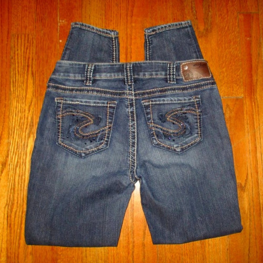 SILVER JEANS Suki Jegging Mid-Rise Sz 31x28